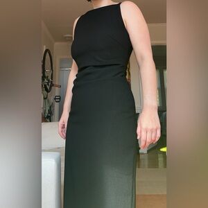 OPT Elegant Black Sleeveless Dress